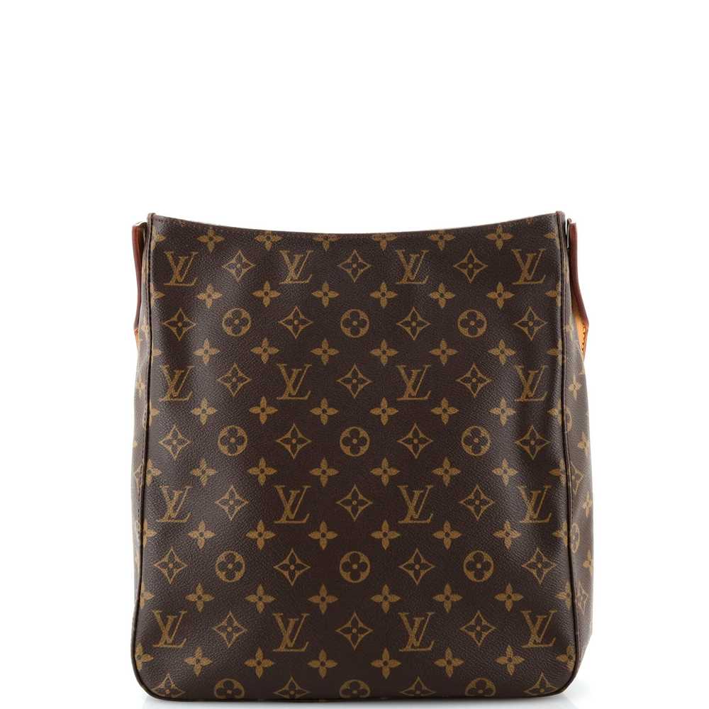 Louis Vuitton Looping Handbag Monogram Canvas GM - image 3