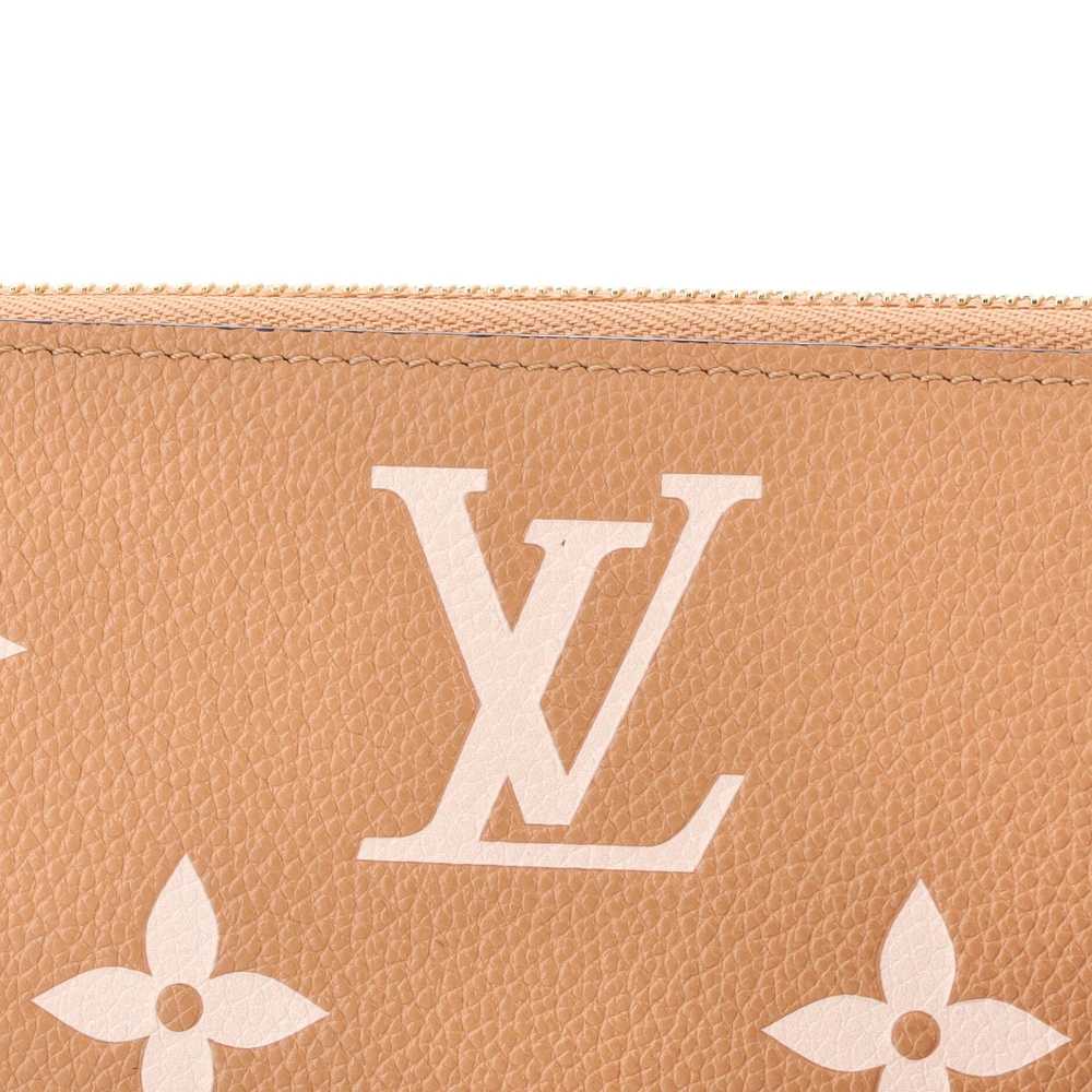 Louis Vuitton Clemence Wallet Bicolor Monogram Em… - image 6