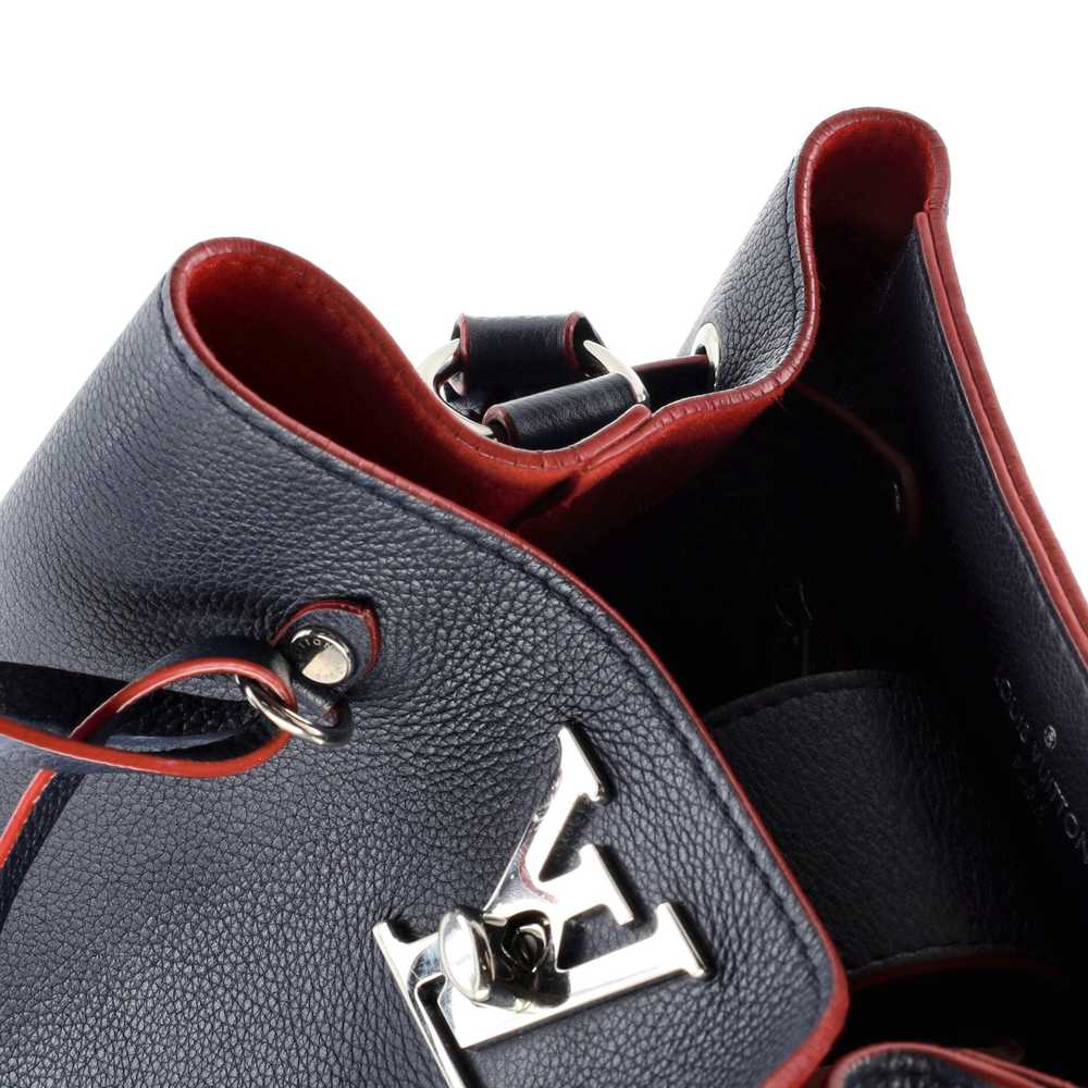 Louis Vuitton Lockme Bucket Bag Braided Leather - image 6