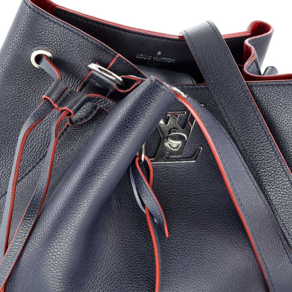 Louis Vuitton Lockme Bucket Bag Braided Leather - image 8