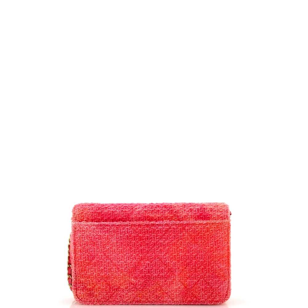 CHANEL Timeless Wallet on Chain Quilted Tweed - image 3