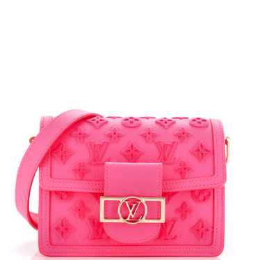 Louis Vuitton Dauphine Shoulder Bag Monogram Tuff… - image 1