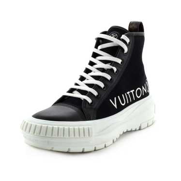 Louis Vuitton Men's LV Squad Sneaker Boots Canvas… - image 1
