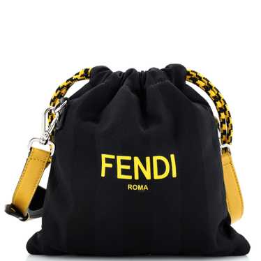 FENDI Pack Pouch Crossbody Bag Printed Nylon Small