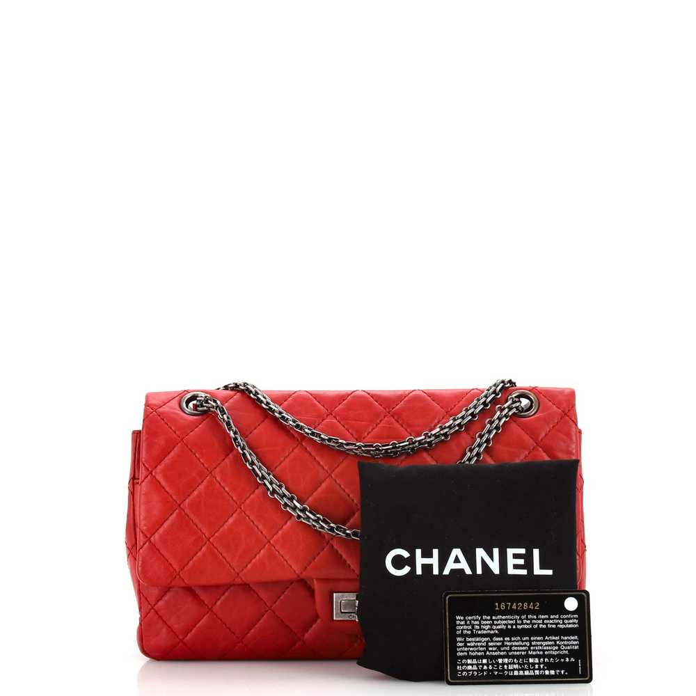 CHANEL Reissue 2.55 Flap Bag Quilted Aged Calfski… - image 2
