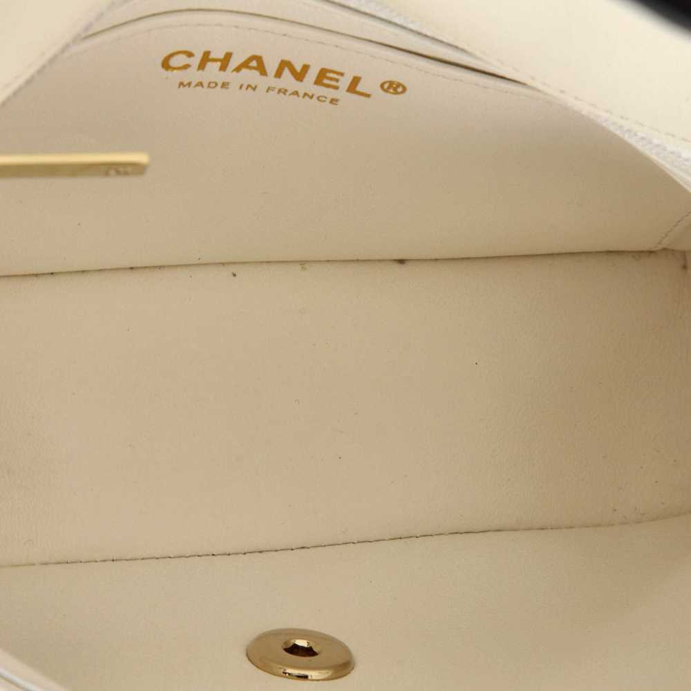 CHANEL Bicolor Classic Single Flap Bag Quilted La… - image 5
