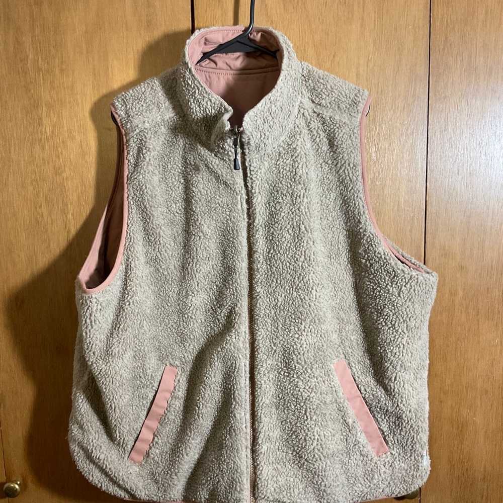 Carhartt Reversible Fleece Lined Puffer Vest Jack… - image 2