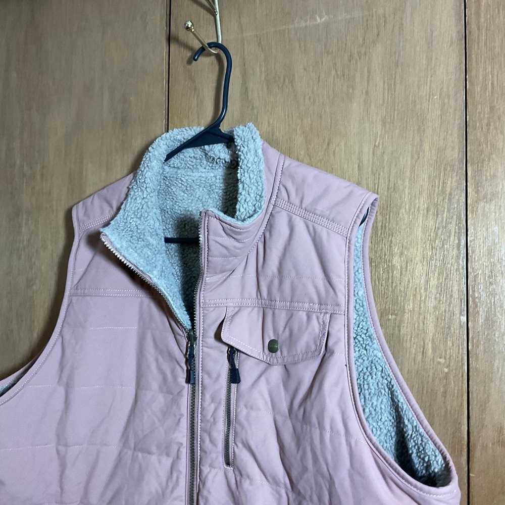 Carhartt Reversible Fleece Lined Puffer Vest Jack… - image 4