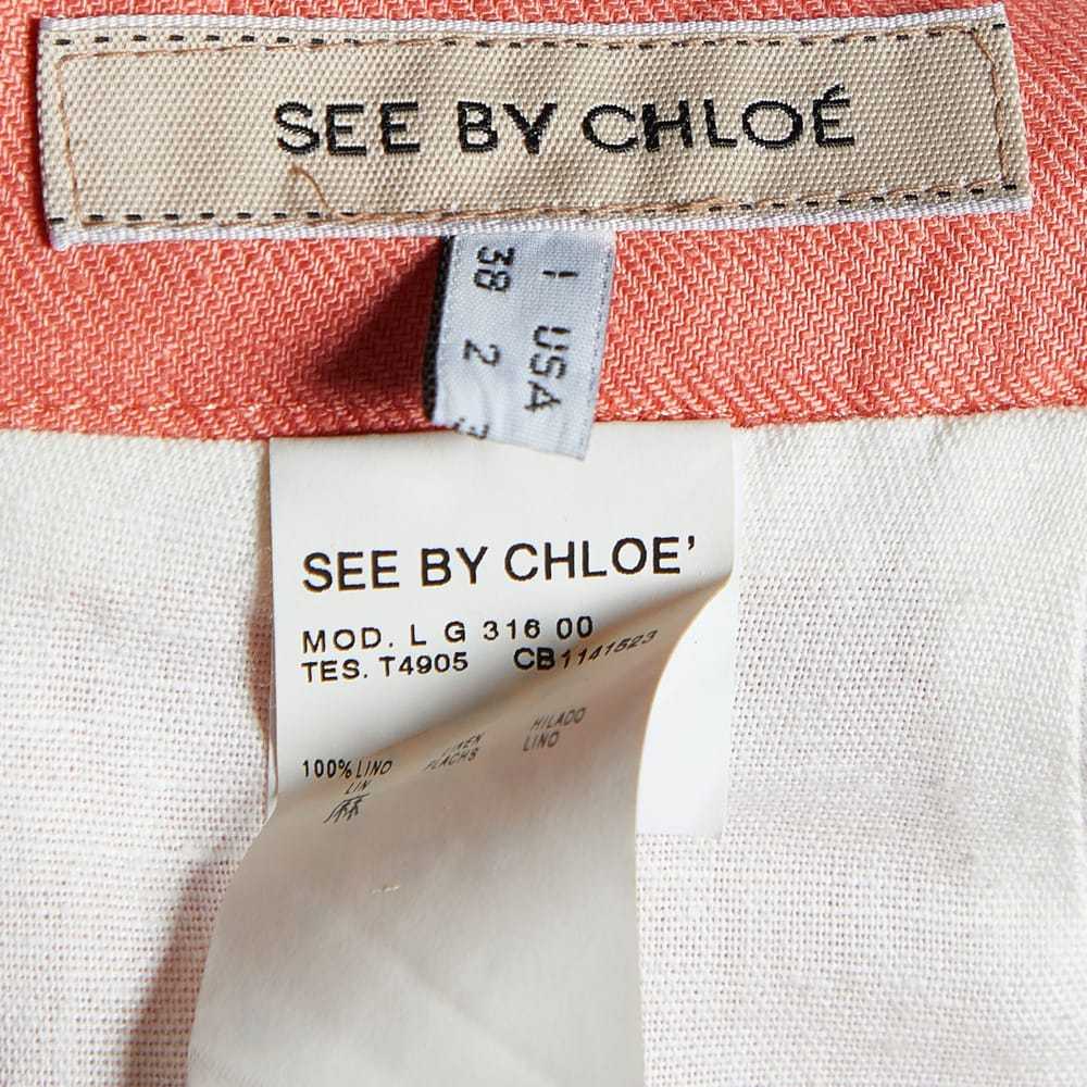 See by Chloé Linen skirt - image 3