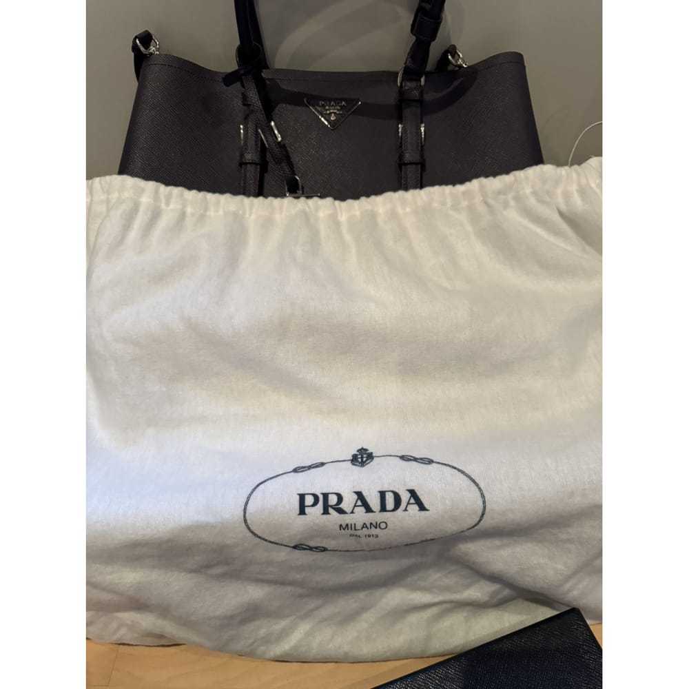 Prada Double leather handbag - image 3