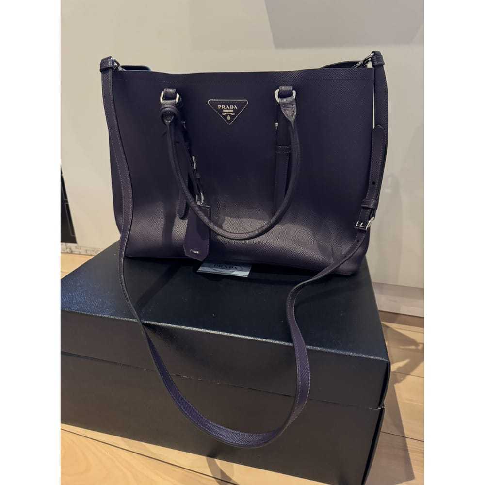 Prada Double leather handbag - image 5