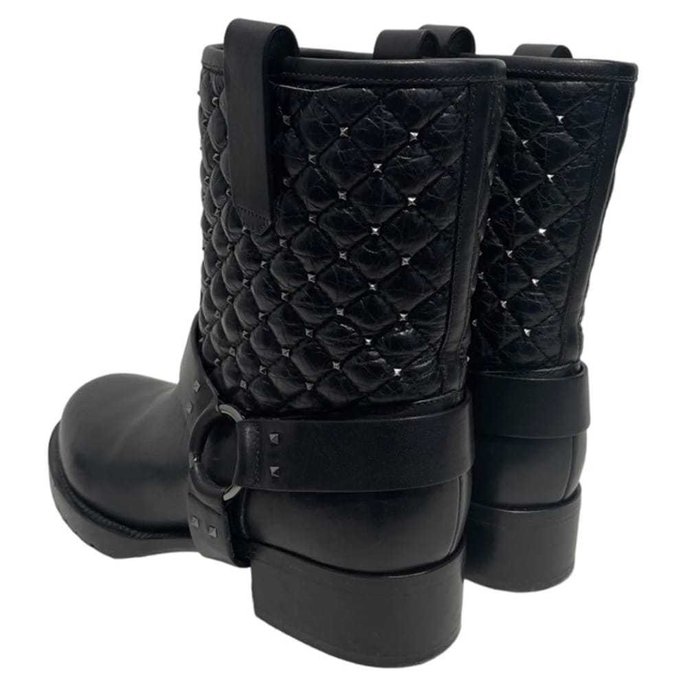 Valentino Garavani Leather boots - image 2