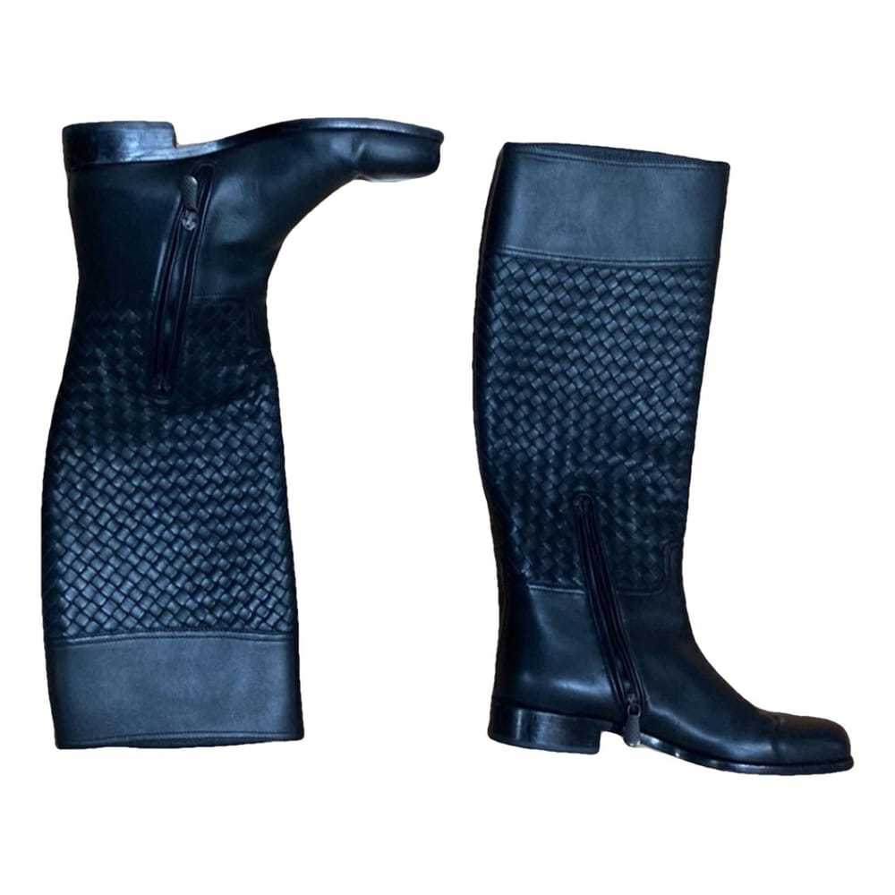 Bottega Veneta Leather riding boots - image 1