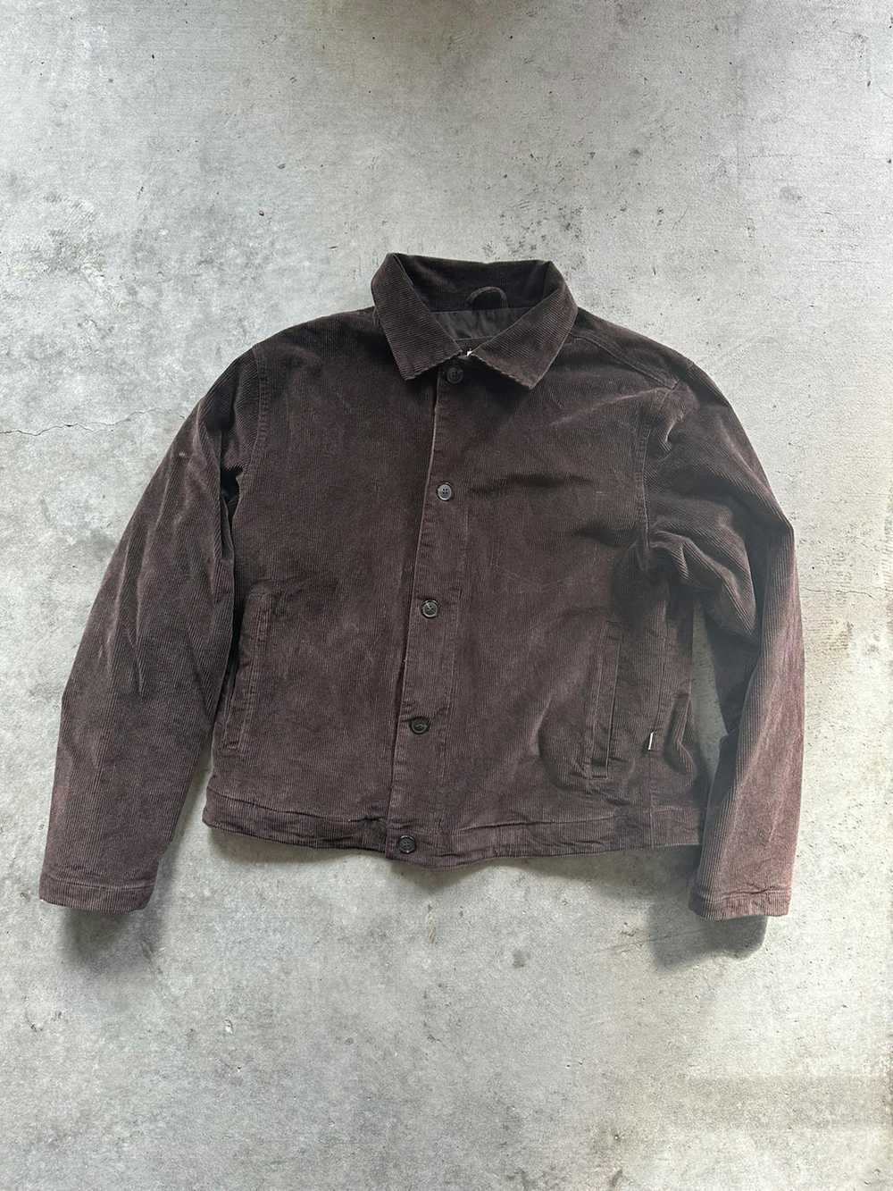 Streetwear × Vintage Corduroy Button Up Jacket - image 1