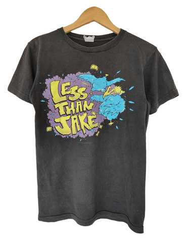 Rare Vintage 90s Less Than Jake Tshirt American Ska Punk Size Large 