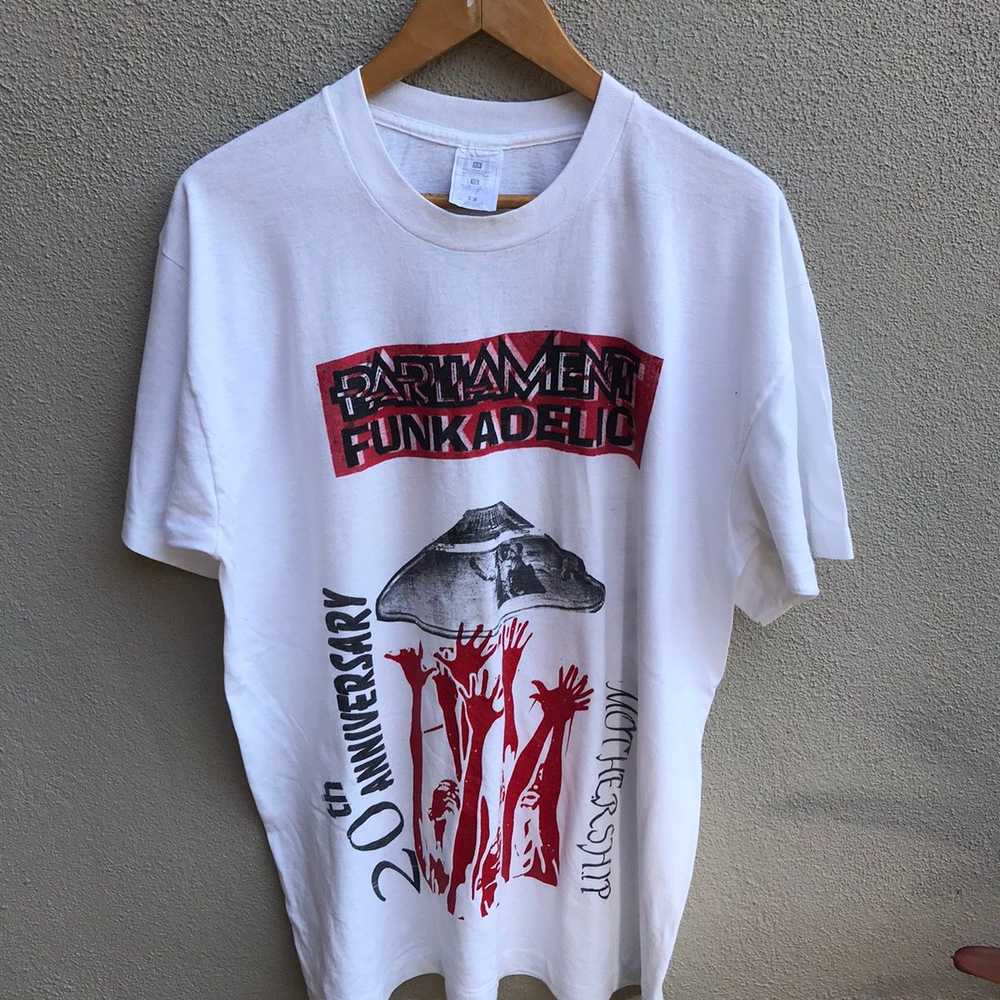 Band Tees × Vintage Vintage rare 90s PARLIAMENT f… - image 2