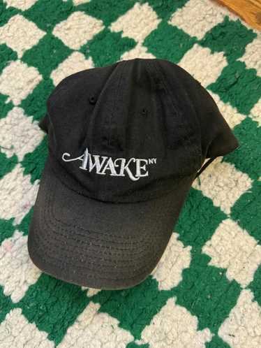 Awake Awake NY Black OG Embroidered Strapback Hat - image 1