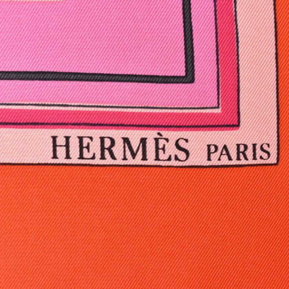 Hermes Hermes Scarf Muffler HERMES Carre 90 Silk … - image 2