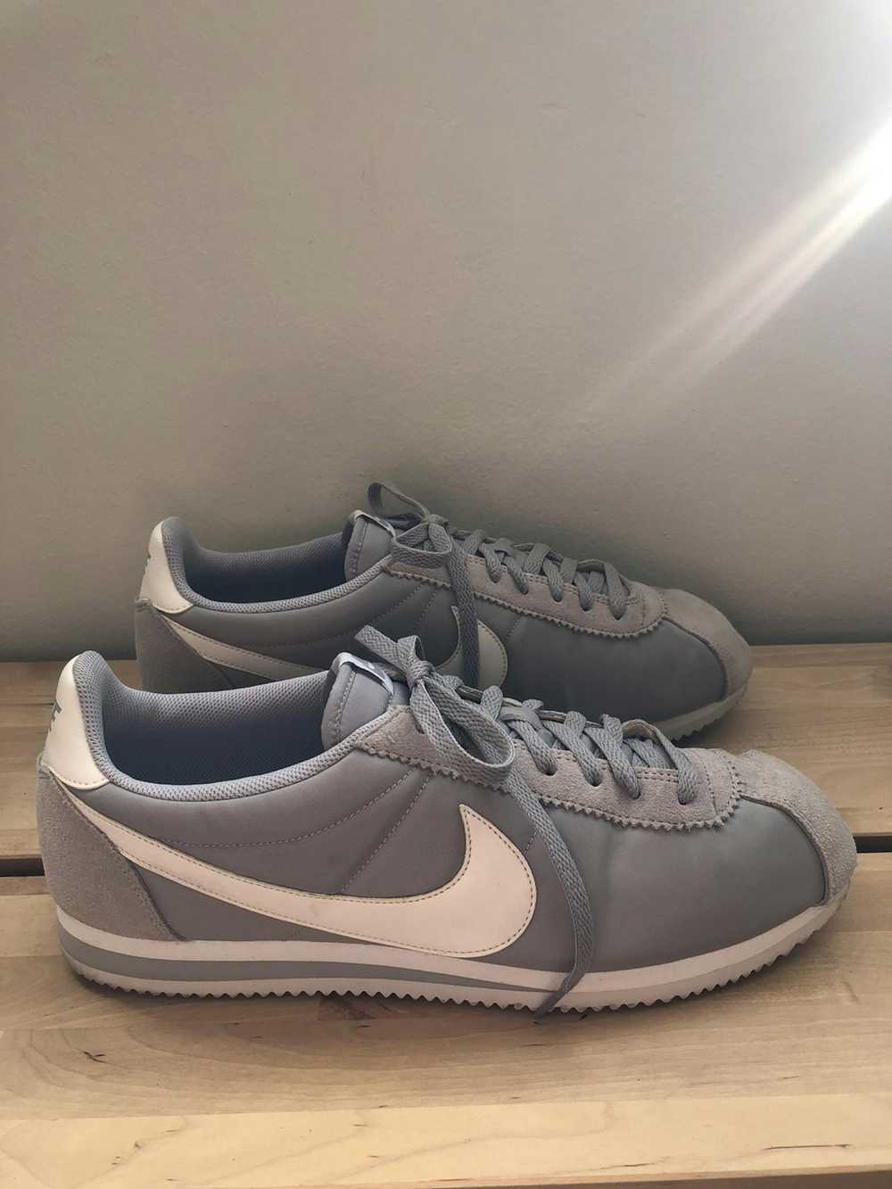 Nike Mens Nike ‘Classic Cortez’ grey nylon traine… - image 3