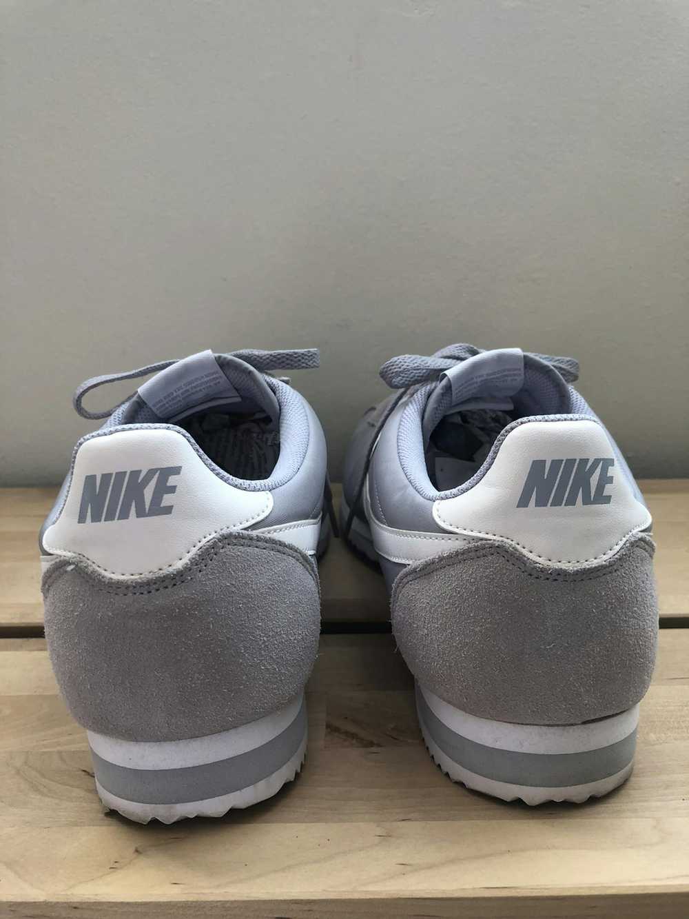 Nike Mens Nike ‘Classic Cortez’ grey nylon traine… - image 4