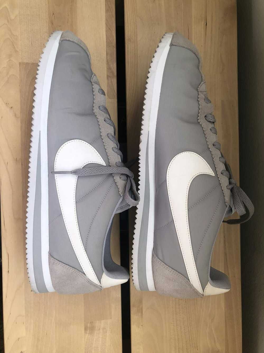 Nike Mens Nike ‘Classic Cortez’ grey nylon traine… - image 7