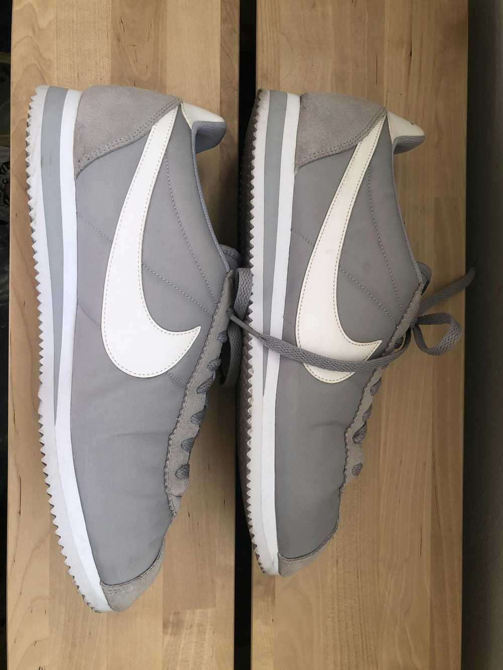Nike Mens Nike ‘Classic Cortez’ grey nylon traine… - image 8