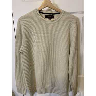 Tasso Elba Tasso Elba Ivory Cotton Men’s Sz M Pull