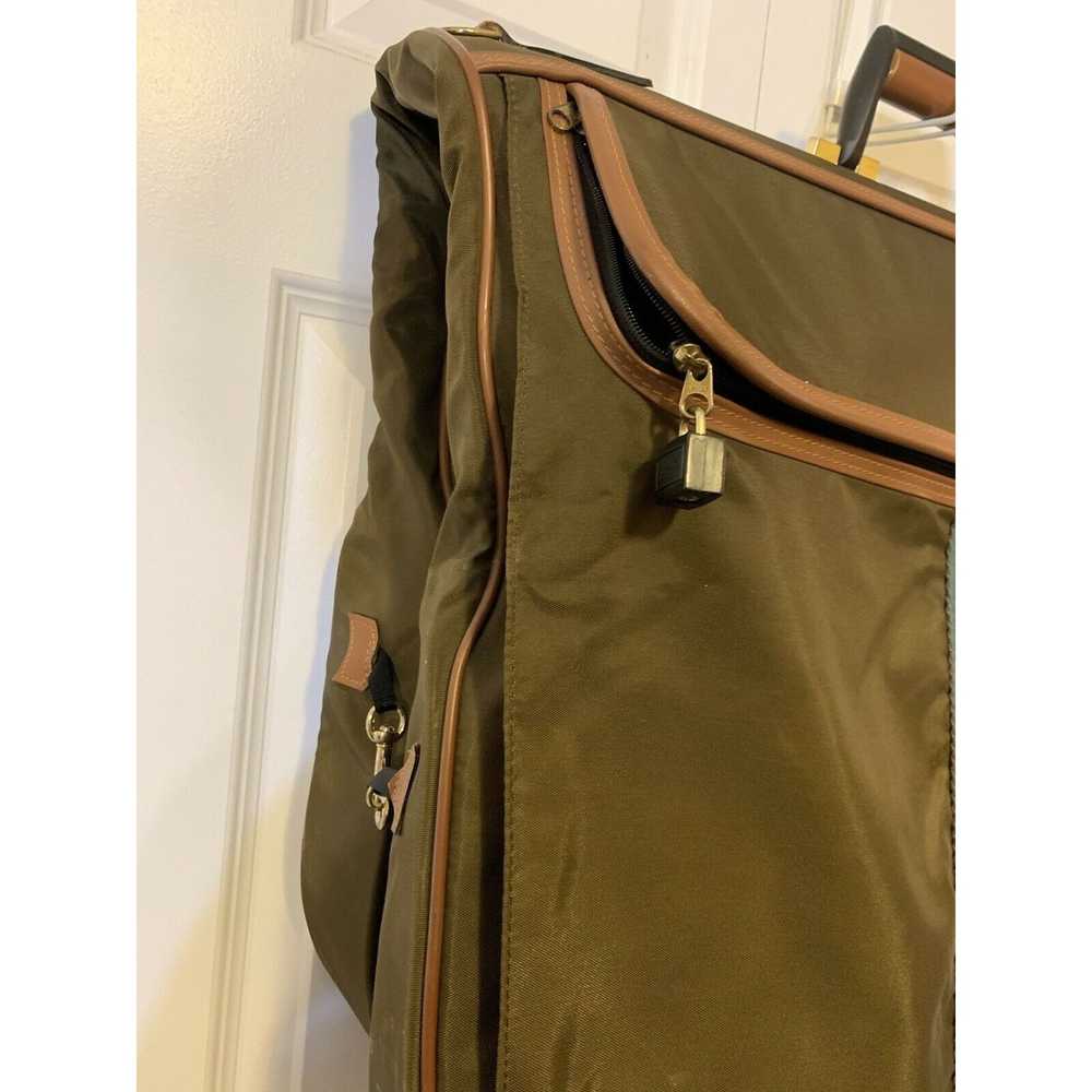 Unkwn Vintage Lark Travel Luggage Hanging Garment… - image 6