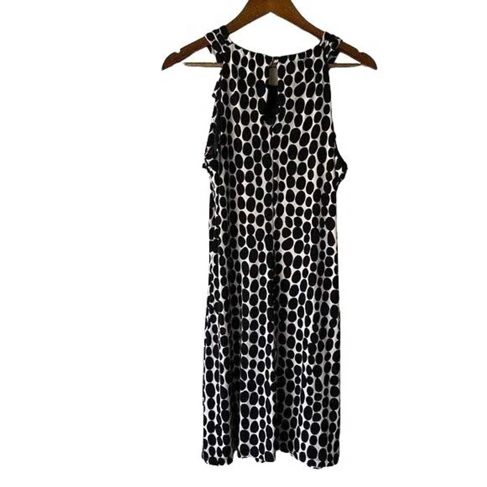 Other EnFocus Dress Black White Polka Dot 12 Peti… - image 2