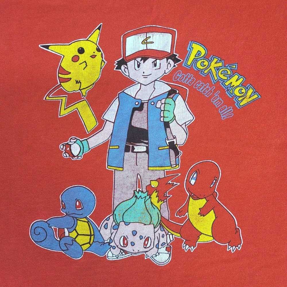 Pokemon Vintage Pokemon Single Stitched Shirt Pik… - image 3