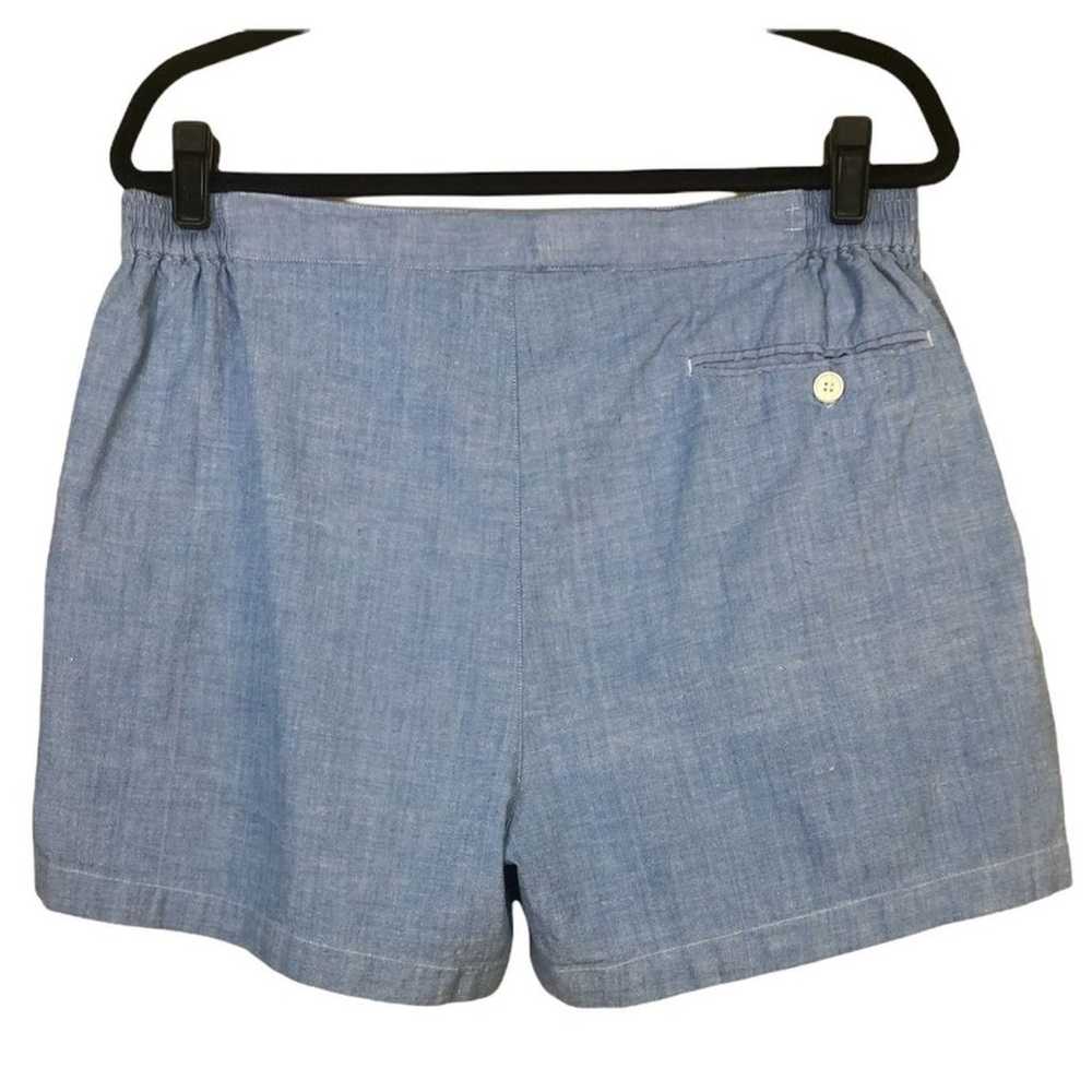 Vintage Izod Lacoste Mesh lining blue shorts 100%… - image 2