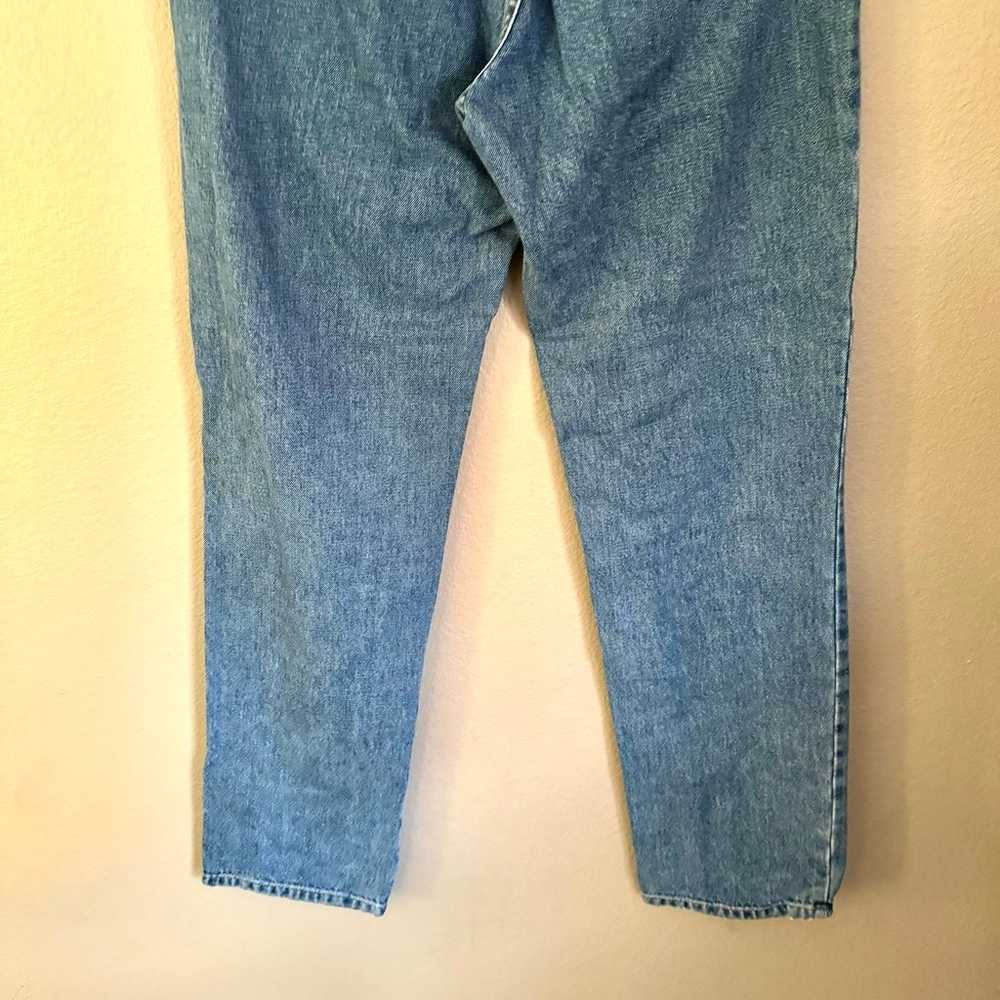Vintage MENS Guess Light Wash Slim Straight Jeans… - image 7