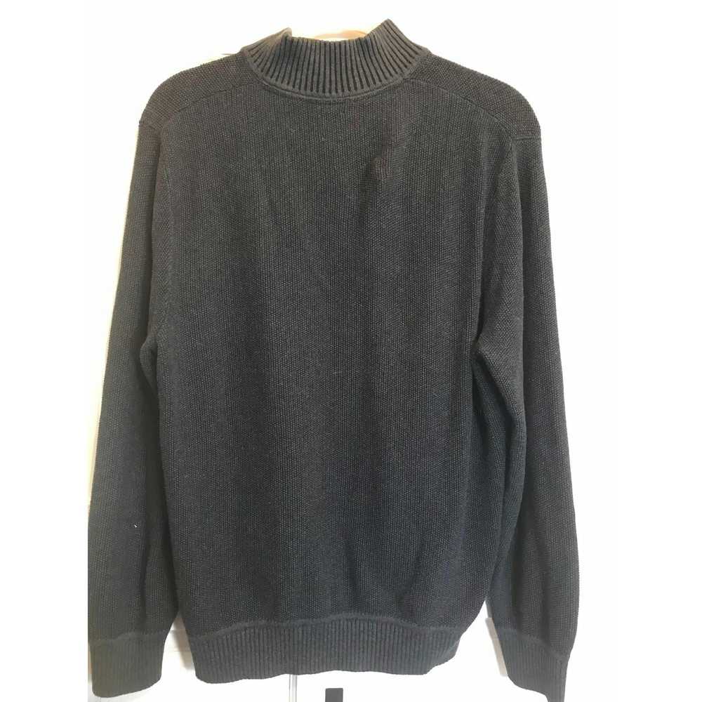 Gap Gap Dark Charcoal Pullover Sweater Men's XL10… - image 2