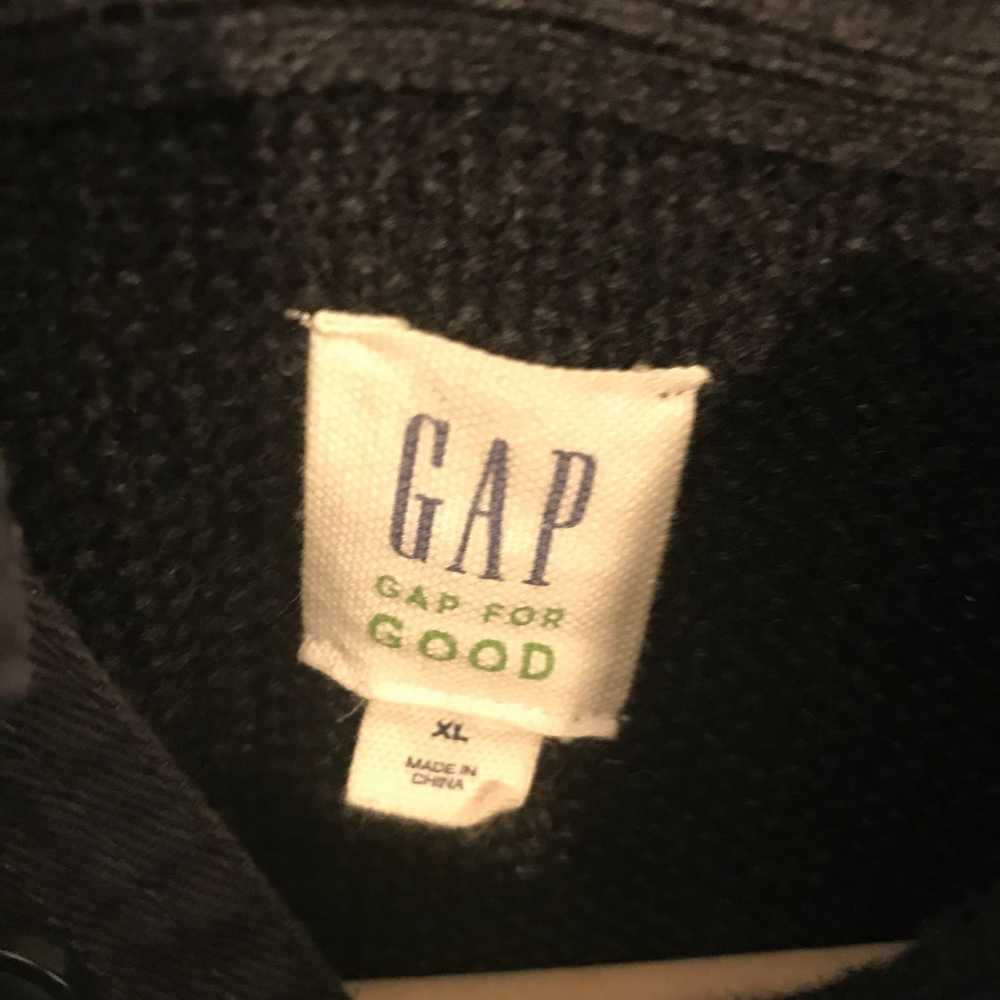 Gap Gap Dark Charcoal Pullover Sweater Men's XL10… - image 3