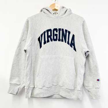 Champion Reverse Weave Vintage Grey Virginia Hood… - image 1