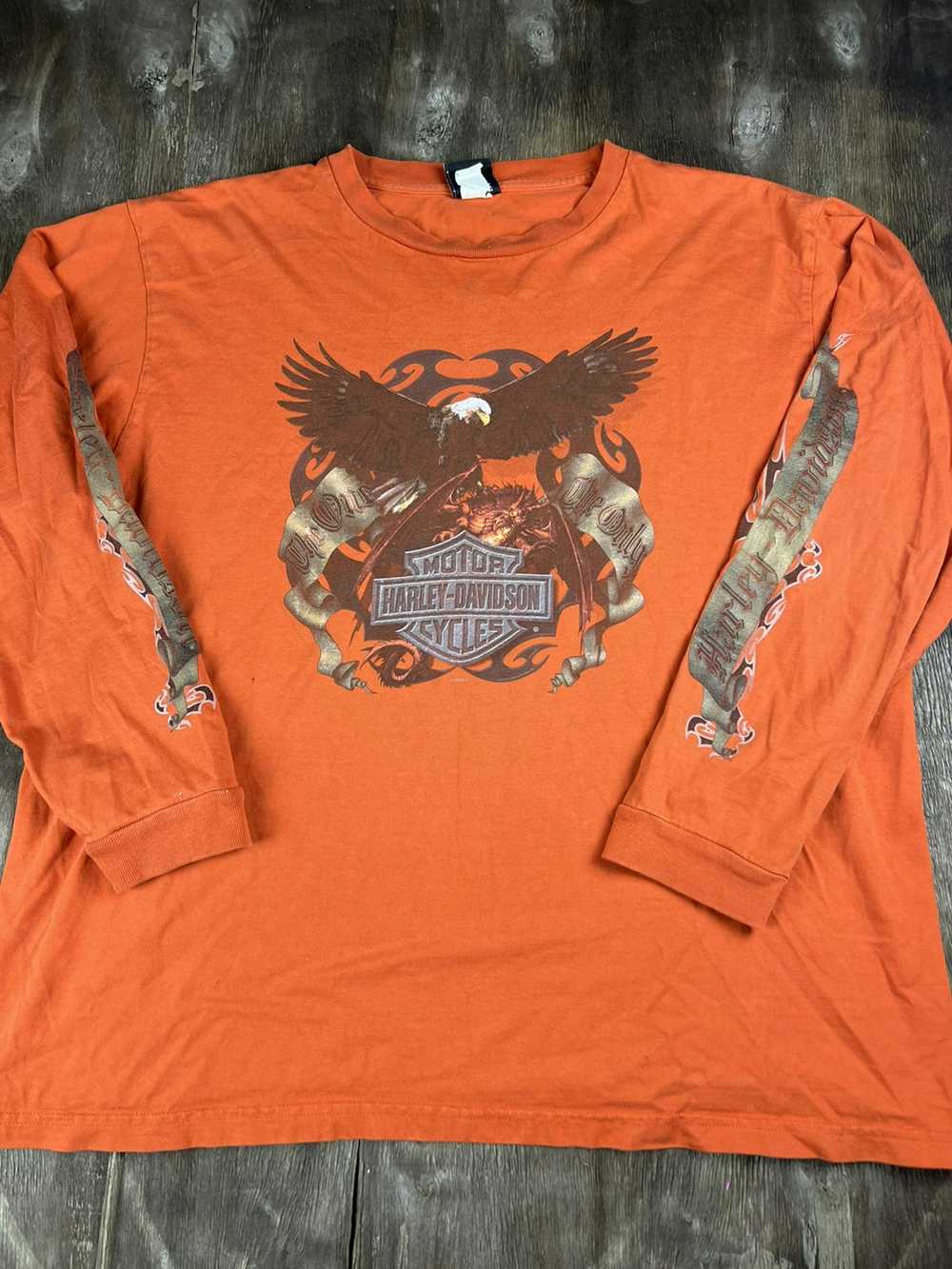 Harley Davidson Harley Davidson 🍊 long sleeve - image 2