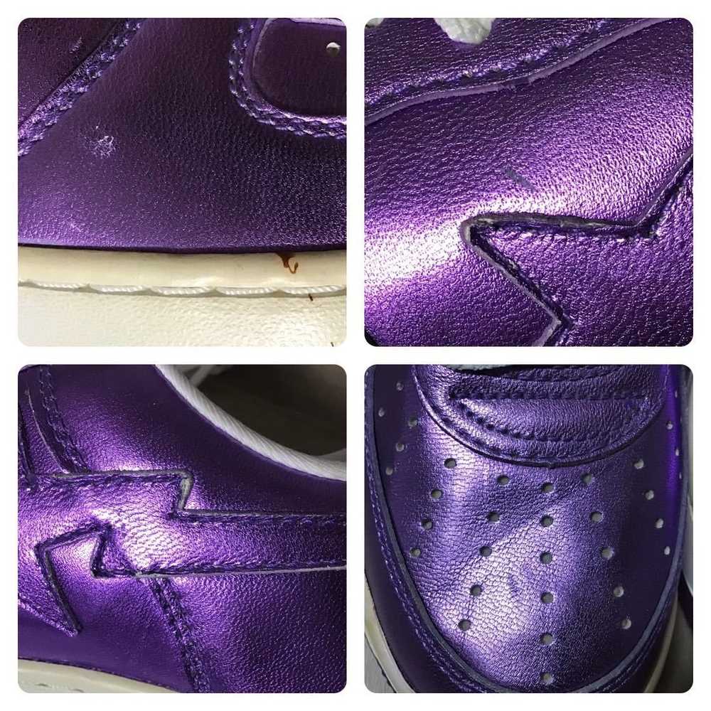 Bape Purple Foil BAPE STA sneakers a bathing ape … - image 8