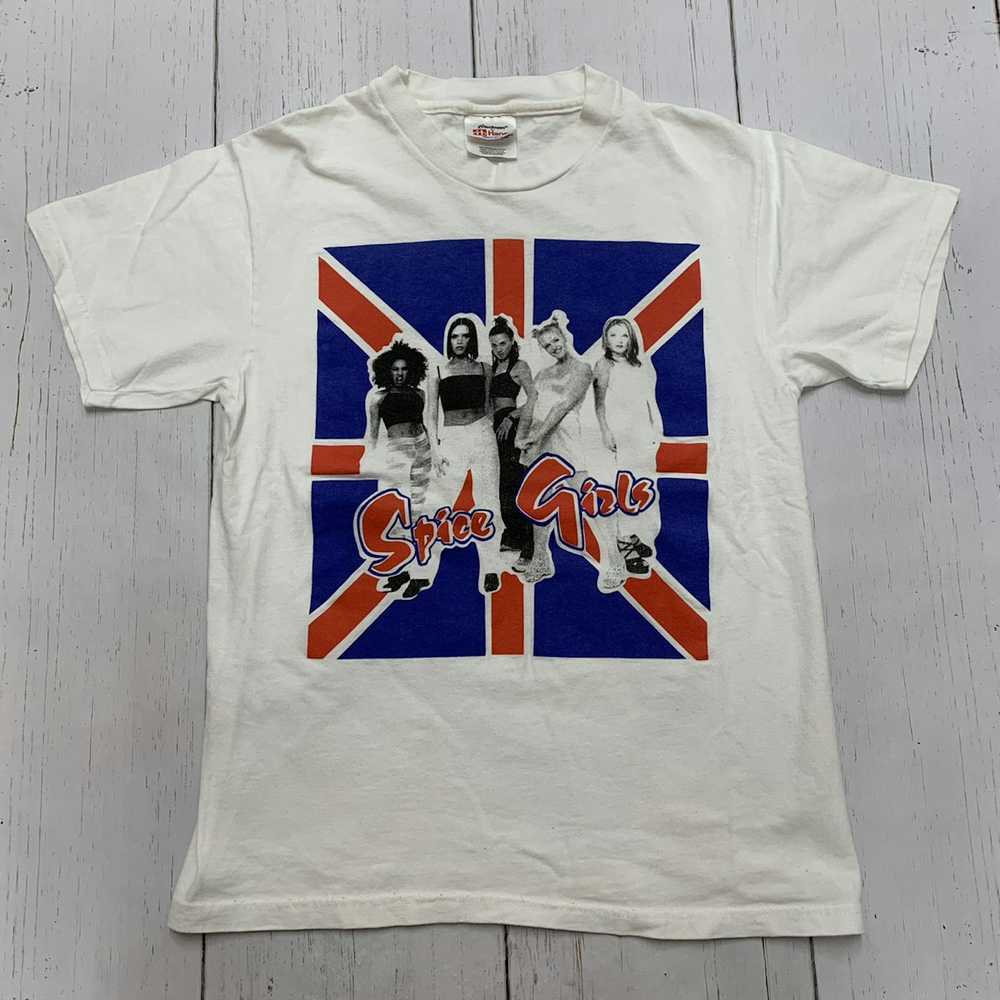 Band Tees × Hanes × Vintage Vintage Spice Girls t… - image 1