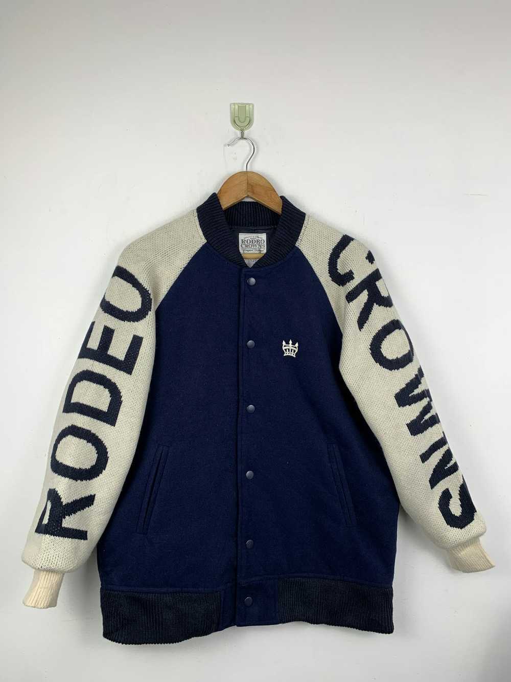 Rodeo × Varsity Jacket × Vintage Vintage Rodeo Cr… - image 1