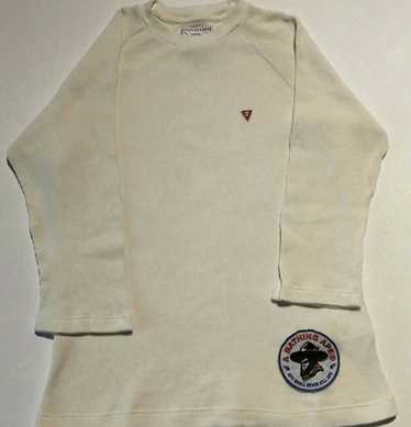 Bape Bape long sleeve thermal logo tee shirt - image 1