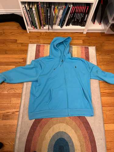 Polo Ralph Lauren Polo Zip up Large cyan blue - image 1