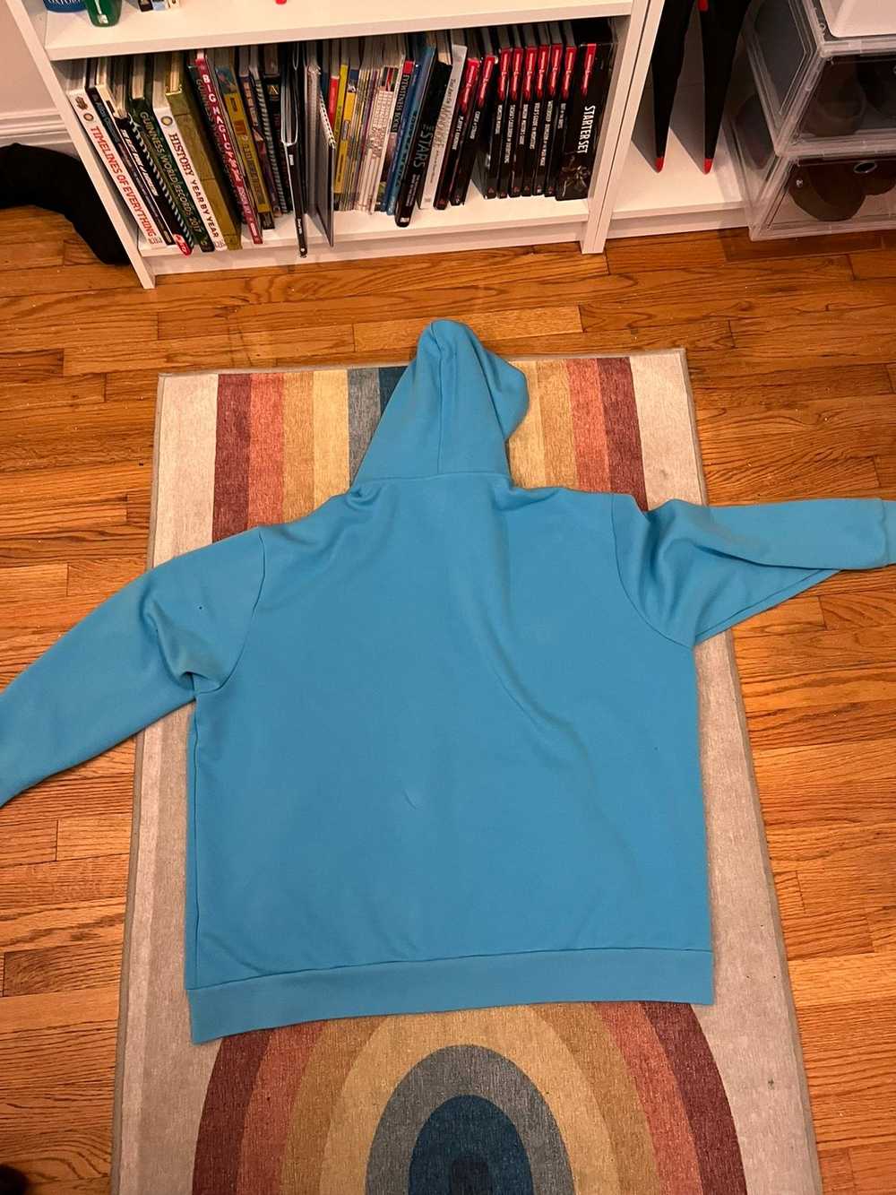 Polo Ralph Lauren Polo Zip up Large cyan blue - image 2