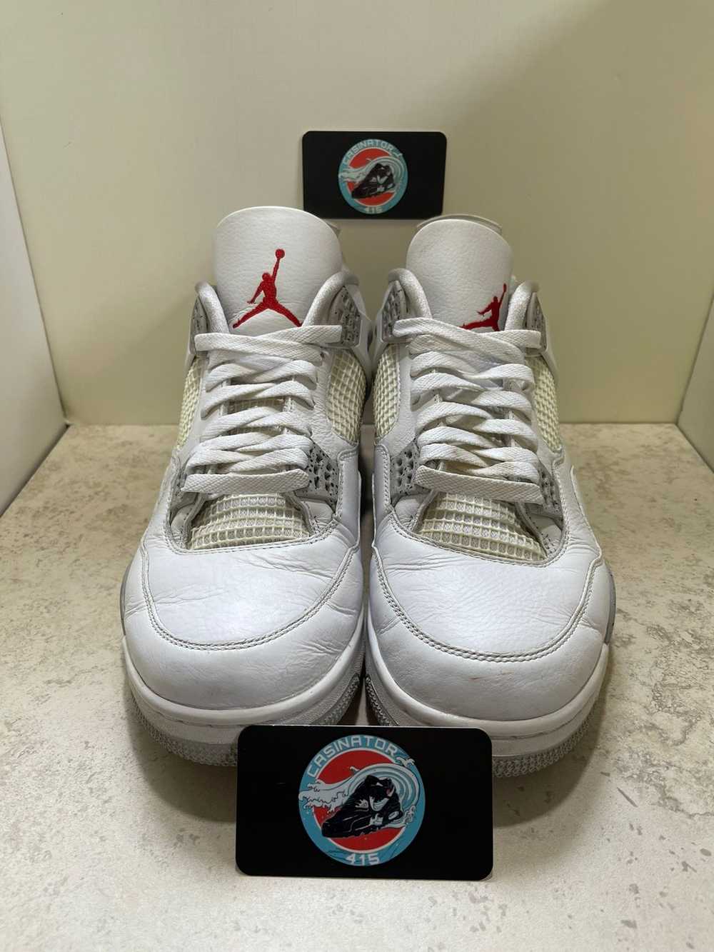 Jordan Brand × Nike Nike Air Jordan 4 White Oreo … - image 3