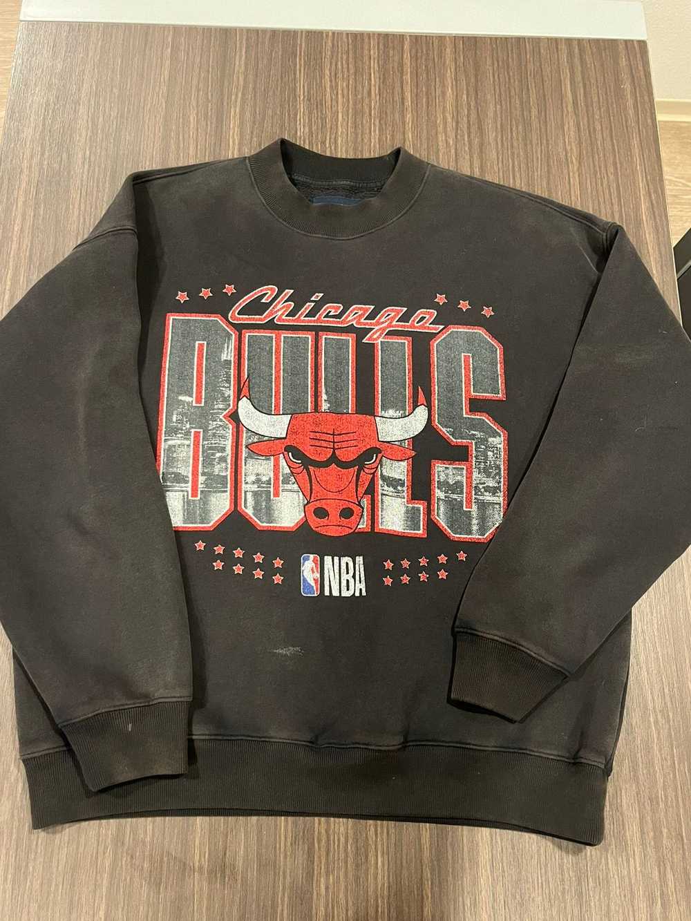 Abercrombie & Fitch Vintage Chicago Bulls Sweater… - image 1