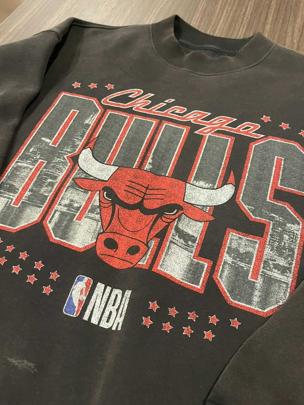 Abercrombie & Fitch Vintage Chicago Bulls Sweater… - image 2