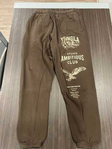 YoungLA Black 231 pump cover joggers , Size X large (