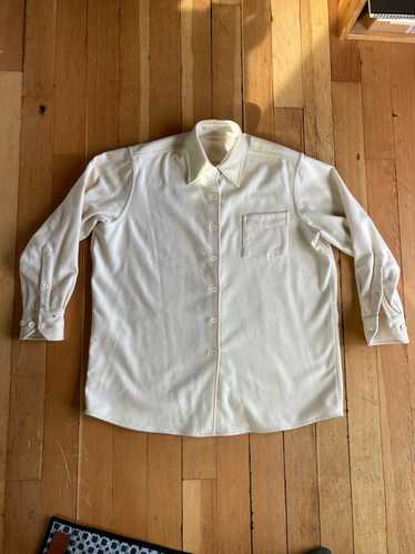Our Legacy Cream Wool Overshirt