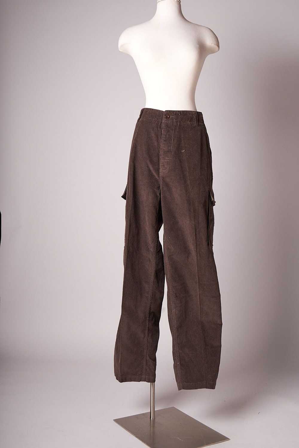 Stussy 1990s Baggy Stussy Corduroy Cargo Pants - Gem