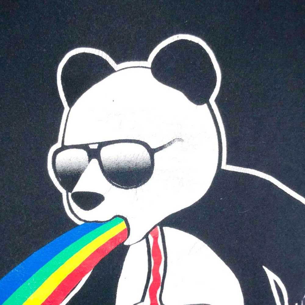 Rainbow Riot Society Rainbow Panda M T-Shirt - image 2