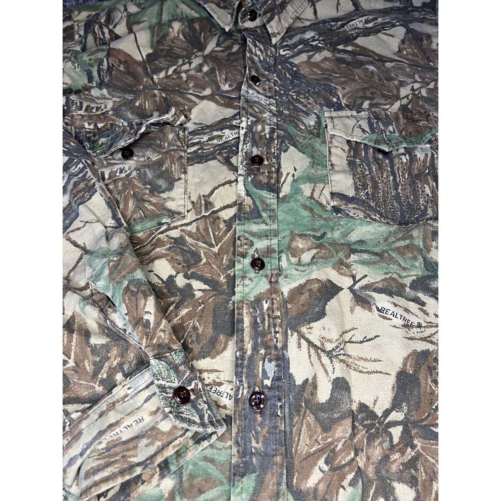 Other Vintage Realtree Camouflage Full Button Lon… - image 3